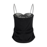 Magda Butrym Black Silk Blouse
