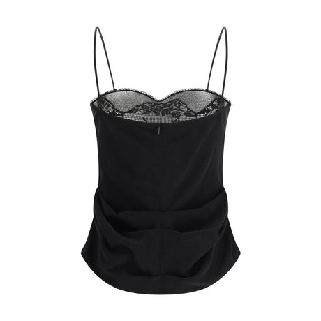 Magda Butrym Black Silk Blouse