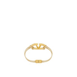 Valentino Garavani Beige Cotton Bracelet