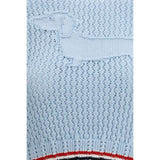 Thom Browne Blue Cotton T-Shirt