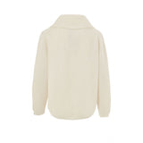 Gran Sasso White Wool Polo Shirt