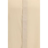 Lardini Beige Tencel Dress Shirt