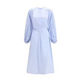 Loulou De Saison Blue Cotton Casual Dress