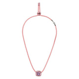 Swarovski Multicolor Fabric Necklace