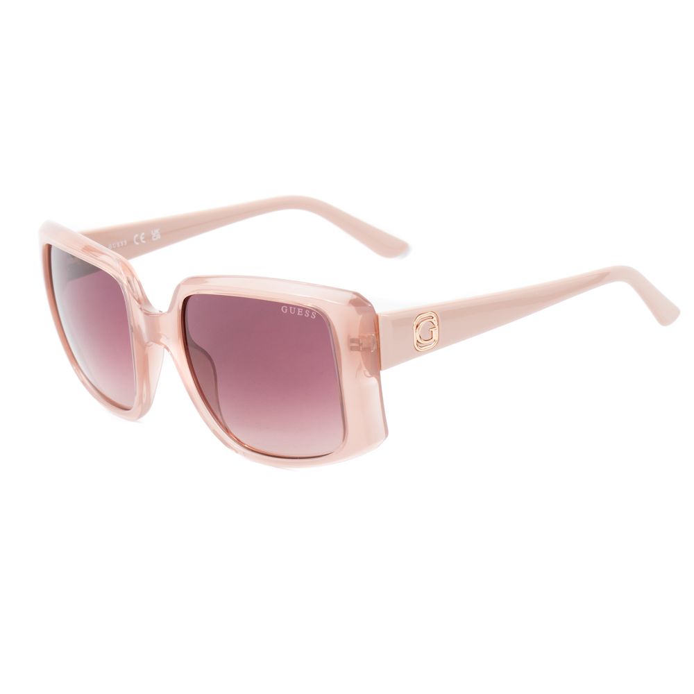 Guess Beige Resin Sunglasses