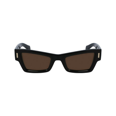 Ferragamo Black Acetate Sunglasses