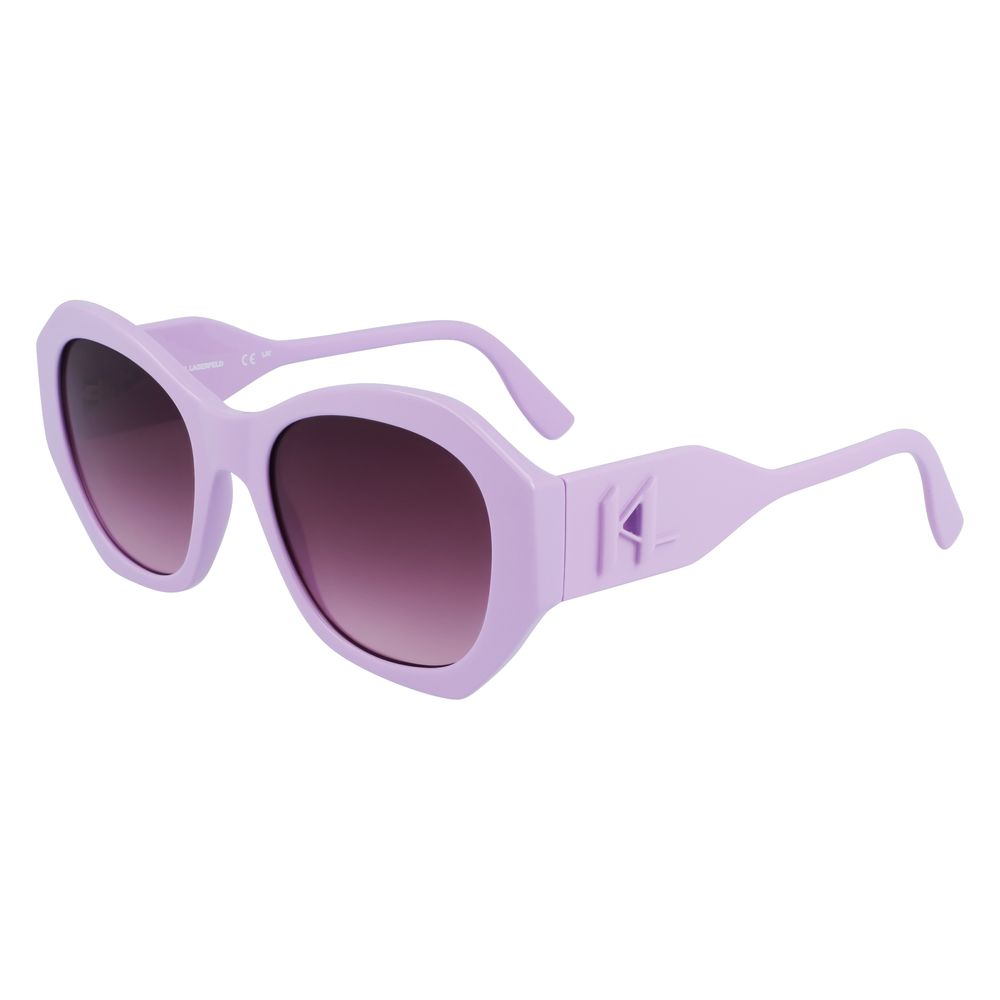 Karl Lagerfeld Purple Injected Sunglasses