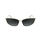 Karl Lagerfeld White Acetate Sunglasses