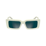 Karl Lagerfeld White Acetate Sunglasses