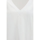 Loulou De Saison White Cotton Long Sleeve T-Shirt