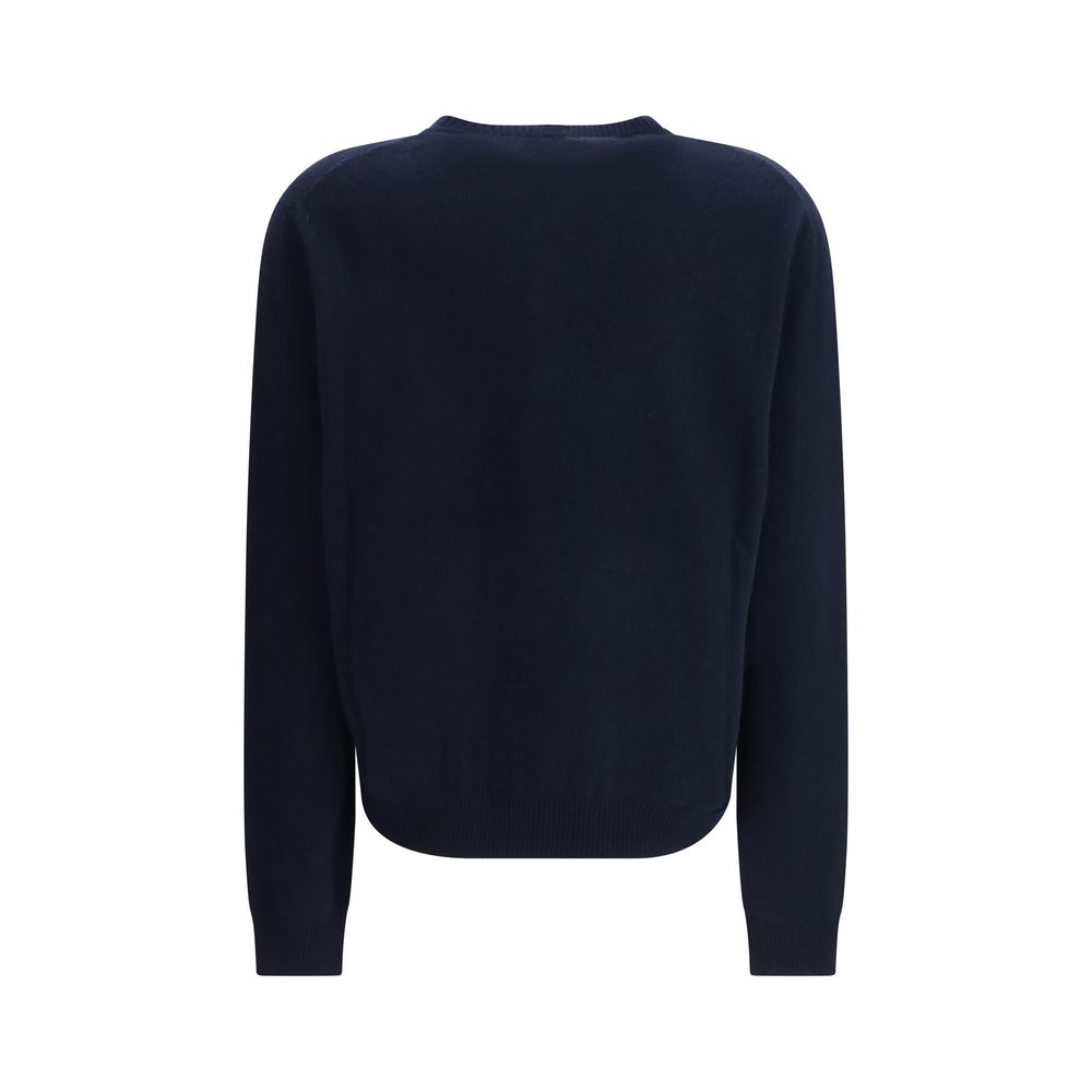 Miu Miu Blue Cashmere Sweatshirt