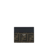 Fendi Brown Calf Leather Bos Taurus Wallet