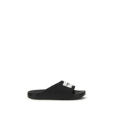 Givenchy Black Rubber Slippers