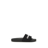 Dsquared² Black Rubber Sandals