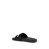 Dsquared² Black Rubber Sandals