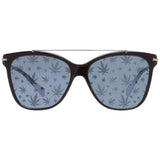 Police Brown Metal & Plastic Sunglasses