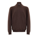 Gran Sasso Brown Wool Cardigan