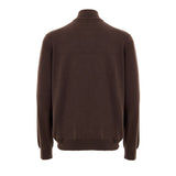 Gran Sasso Brown Wool Cardigan