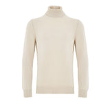Gran Sasso Beige Wool Turtleneck