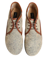Dolce & Gabbana Denim Navajo Lace-Up Leather Dress Derby Shoes