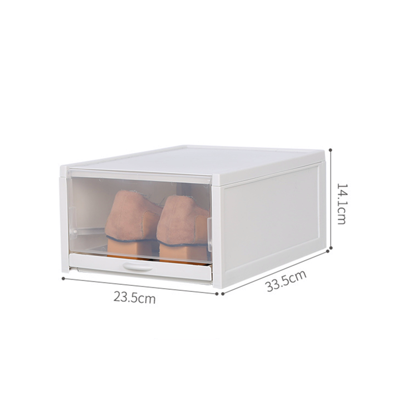 "Sliding Shoe Storage Box - Organizer for Footwear"