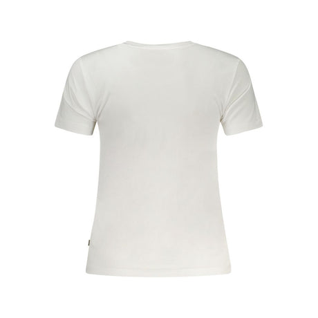 Guess Jeans White Organic Cotton Women T-Shirt