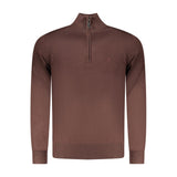 Coveri Moving Marrone Viscosa Mens Sweater