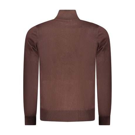 Coveri Moving Marrone Viscosa Mens Sweater