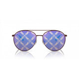 Michael Kors Brown Metal Sunglasses