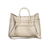 Guess Jeans Beige Polyurethane Women's Handbag