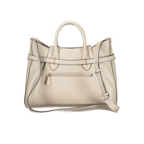Guess Jeans Beige Polyurethane Women's Handbag