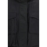 PINKO Black Nylon Sleeveless Jacket