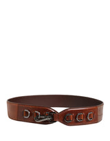 Dolce & Gabbana Brown Horse Velvet Leather Bag Accessory Shoulder Strap
