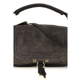 Chloé Brown Calf Leather Bos Taurus Shoulder Bag