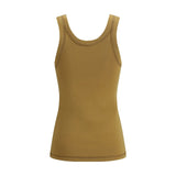 Lemaire Brown Cotton Tank Tops