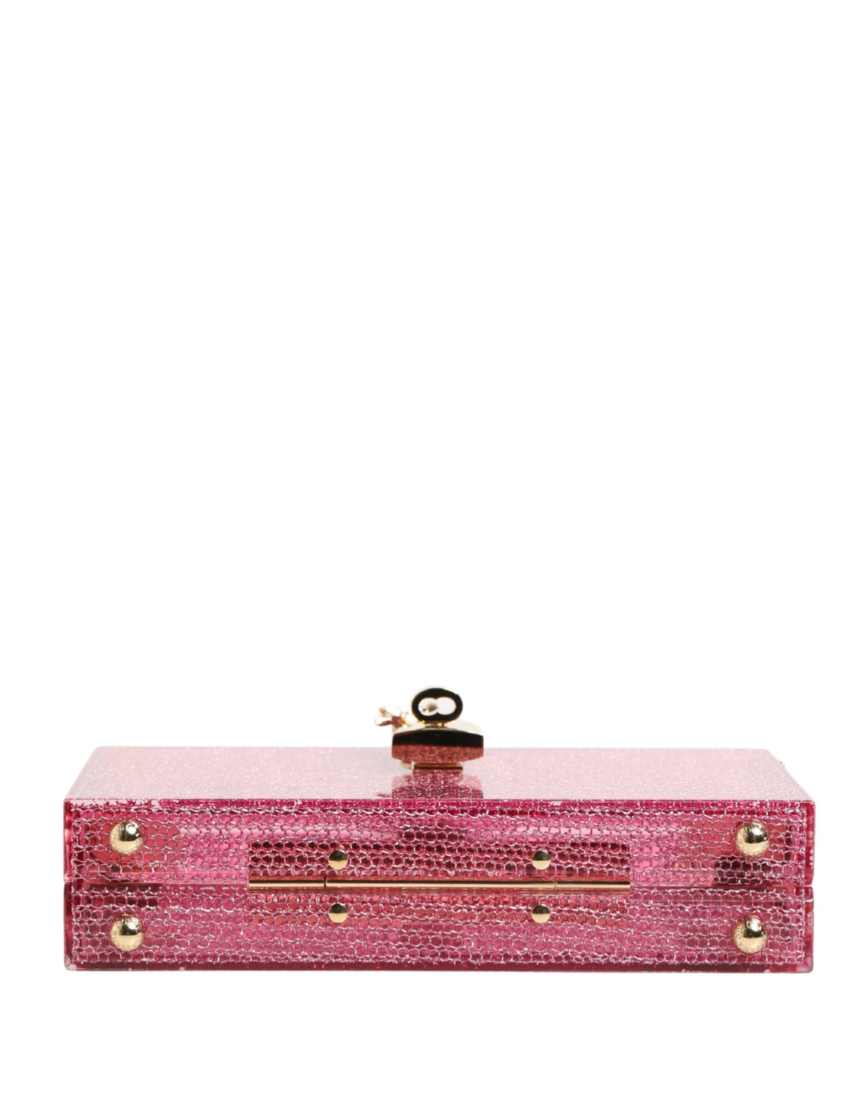Dolce & Gabbana Pink DOLCE BOX Clutch Crossbody Women Evening Borse Bag