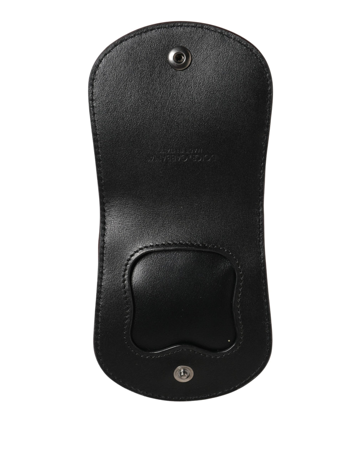 Dolce & Gabbana Burgundy Exotic Skin Condom Case Holder Pocket Wallet