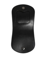Dolce & Gabbana Black Exotic Skin Condom Case Holder Pocket Wallet