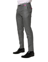 Dolce & Gabbana Gray Viscose Skinny Men Dress Trouser Pants