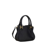 Chloé Black Calf Leather Bos Taurus Shoulder Bag