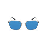 Police Gray Metal Sunglasses