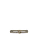 PINKO Brown Calf Leather Bos Taurus Regular Belt