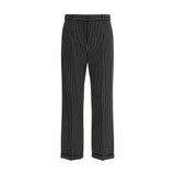 Tom Ford Black Wool Casual Pants