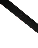 Dolce & Gabbana Men Beige Red Woven Leather Metal Buckle Belt
