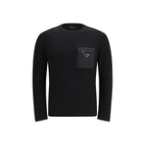 Prada Black Wool Sweatshirt