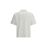 Casablanca White Cotton Shortsleeve Shirt