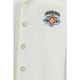 Casablanca White Cotton Shortsleeve Shirt