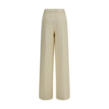 Gucci Beige Cotton Dress Pants