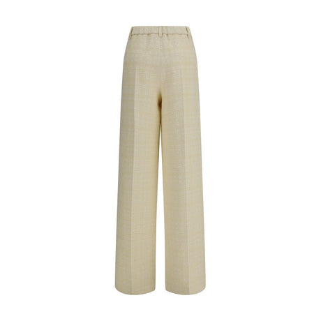 Gucci Beige Cotton Dress Pants