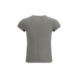 Rick Owens Gray Cotton T-Shirt